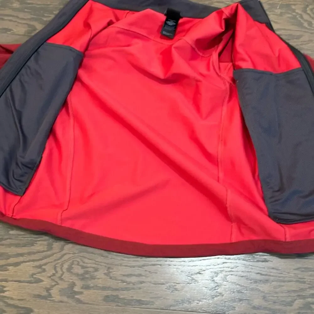 The North Face Mens RDT Softshell Jacket coat apex bionic Size Small - Maroon